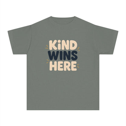 Kind Wins Here – Kids Relaxed Fit T-Shirt