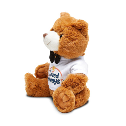 Loved Always – Teddy Bear with T-Shirt