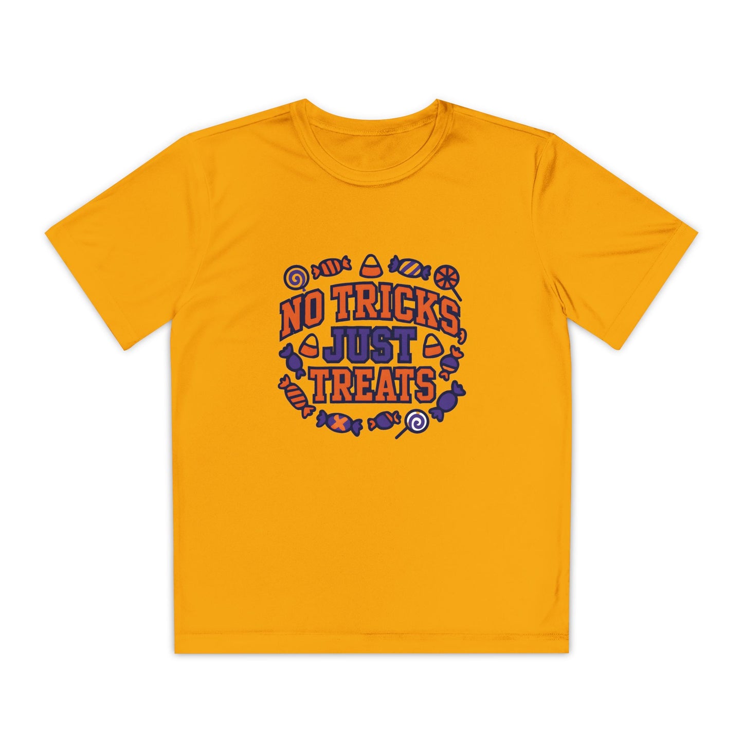 No Tricks Just Treats - Youth Halloween Tee