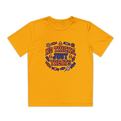 No Tricks Just Treats - Youth Halloween Tee