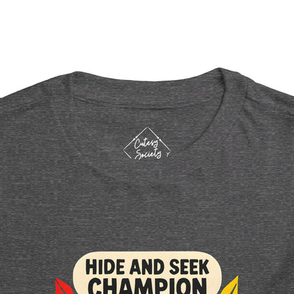 Toddler Hide and Seek Champion Tee