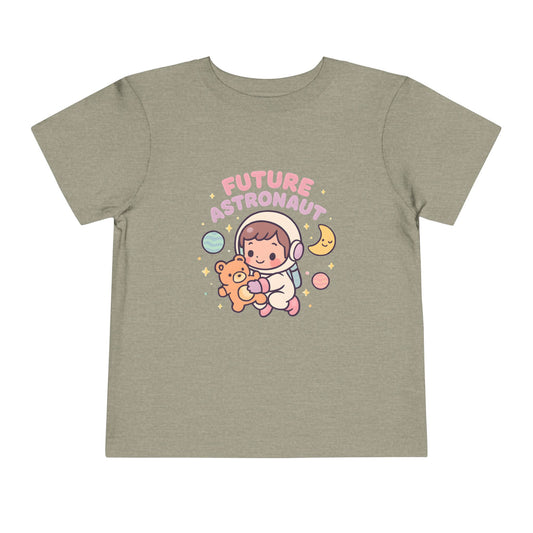 Future Astronaut – Toddler Soft Cotton T-Shirt