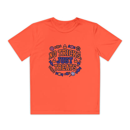 No Tricks Just Treats - Youth Halloween Tee