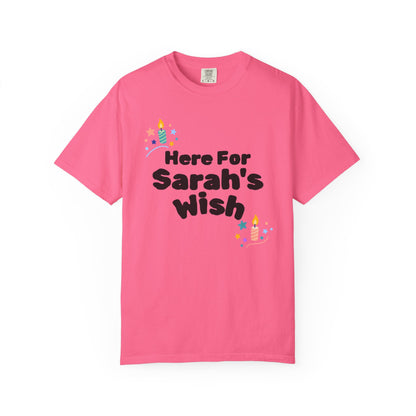 Here For Their Wish – Personalized Adult Relaxed Fit T-Shirt