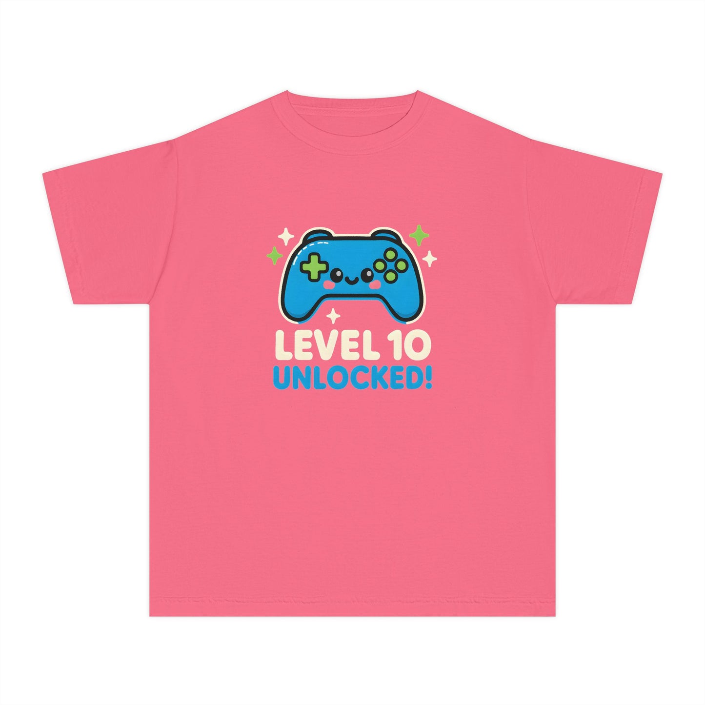 Level 10 Unlocked – Kids Relaxed Fit T-Shirt