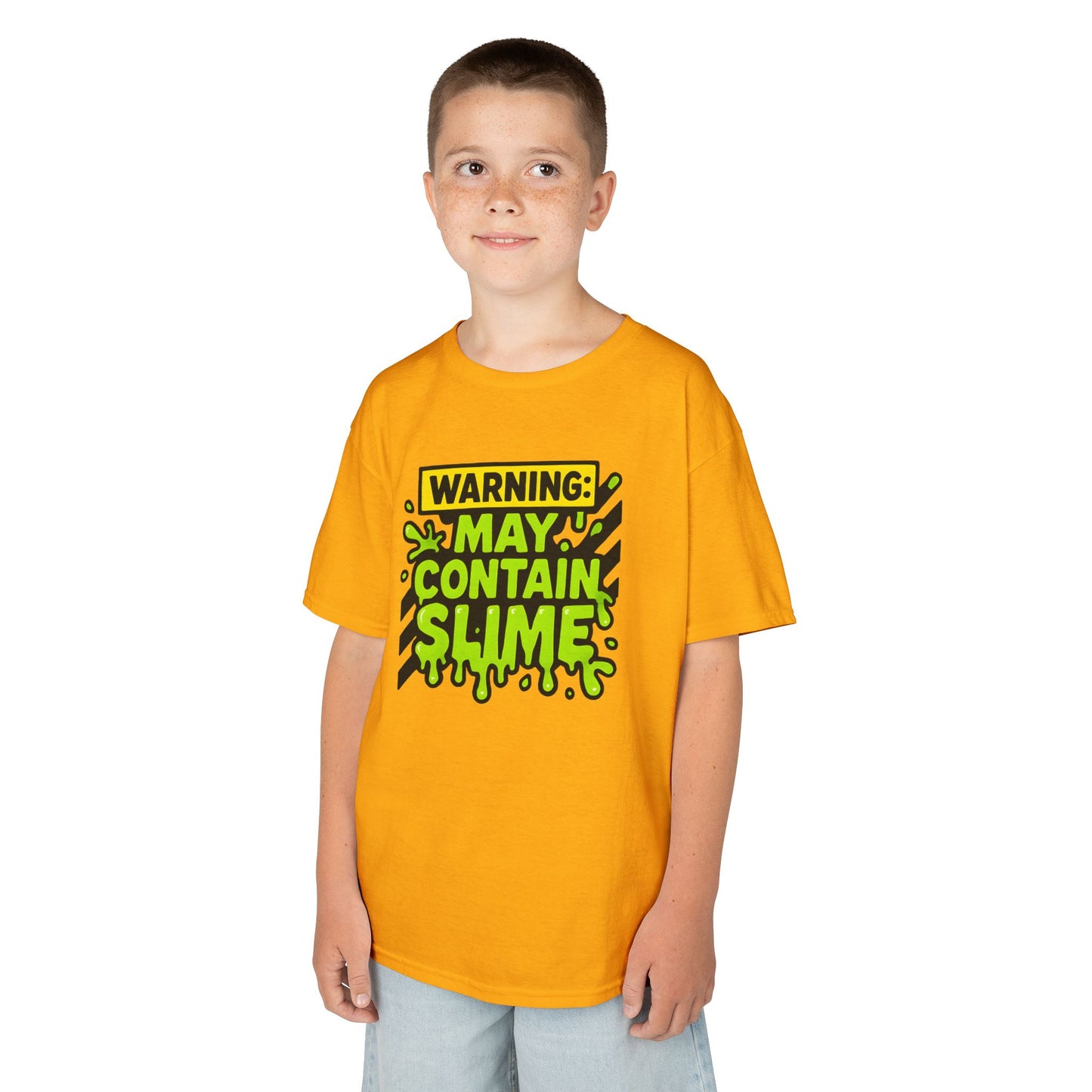 Kids Slime Warning Tee