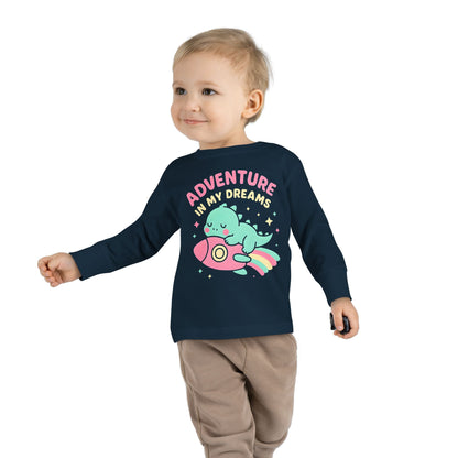 Adventure in My Dreams Toddler Long Sleeve Tee