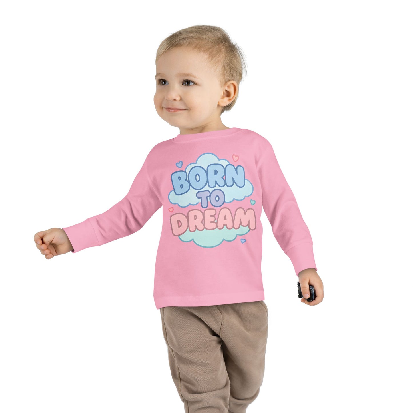 Born to Dream Toddler Long Sleeve Tee