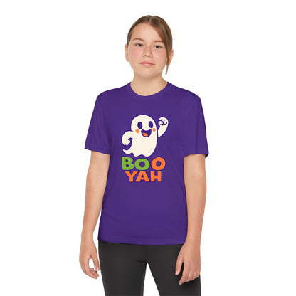 Youth Ghost Tee with Boo Yah Design