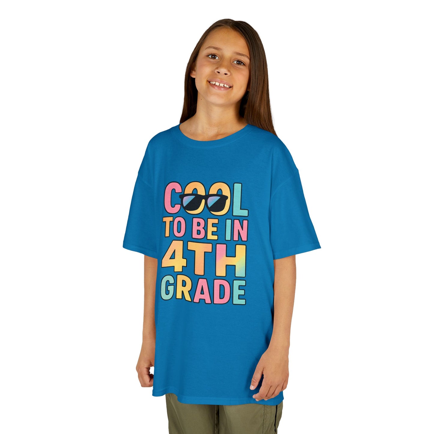 Cool 4th Grade Kids Tee