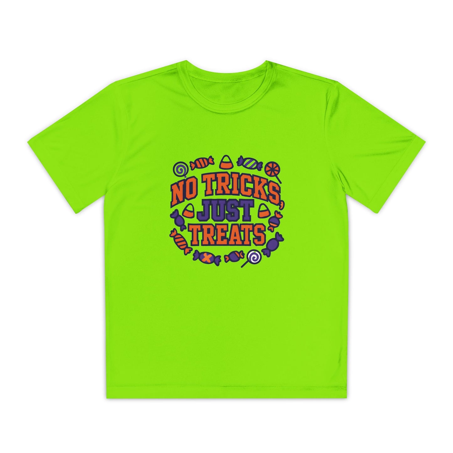 No Tricks Just Treats - Youth Halloween Tee