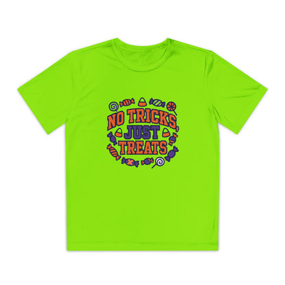 No Tricks Just Treats - Youth Halloween Tee