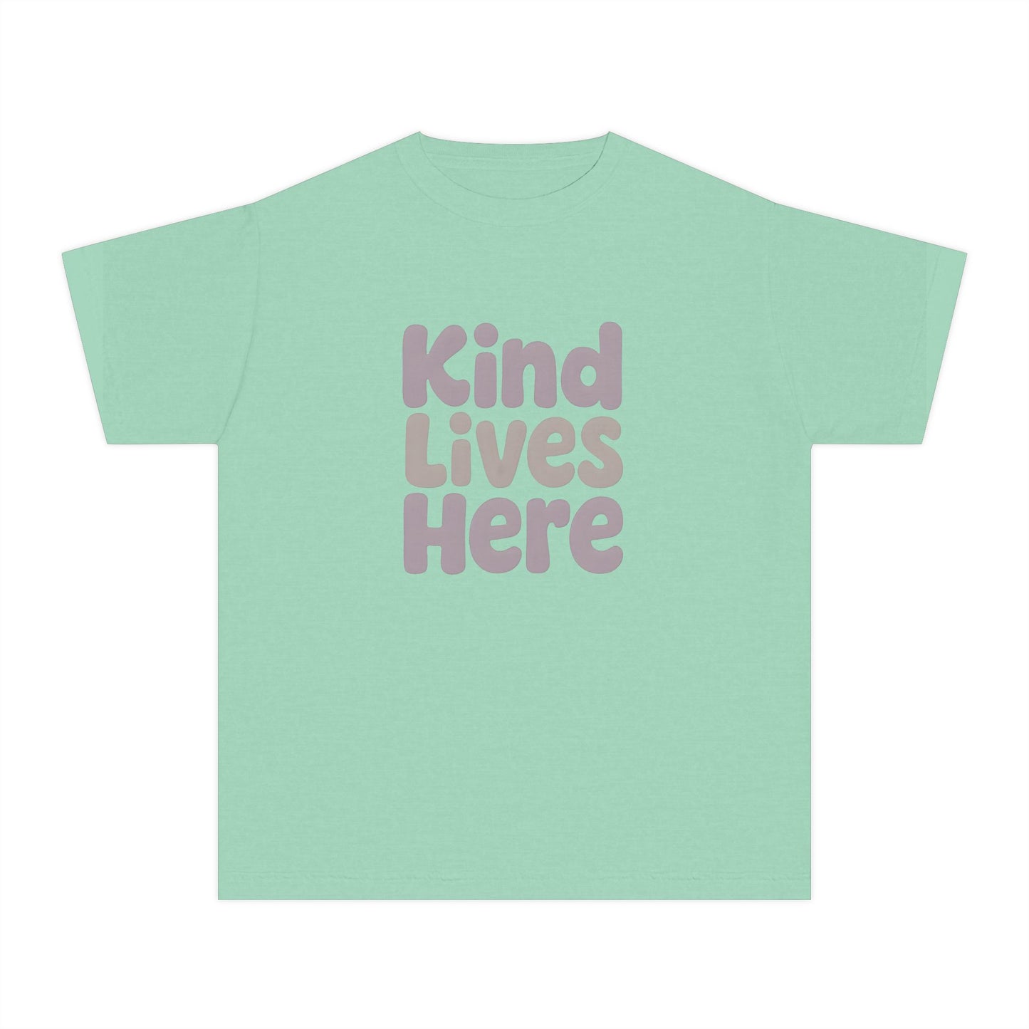 Kind Lives Here – Kids Relaxed Fit T-Shirt