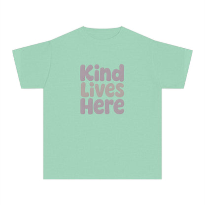 Kind Lives Here – Kids Relaxed Fit T-Shirt