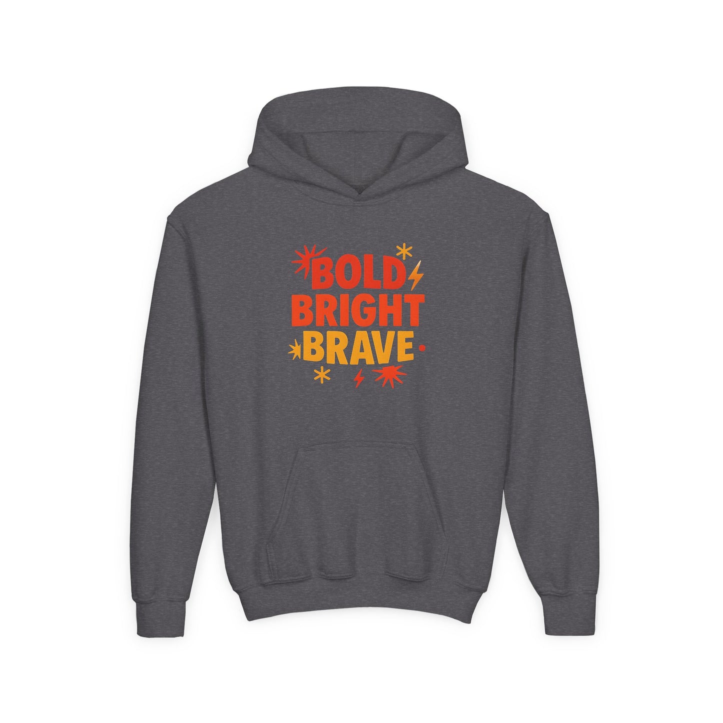 Youth Bold Bright Brave Hoodie