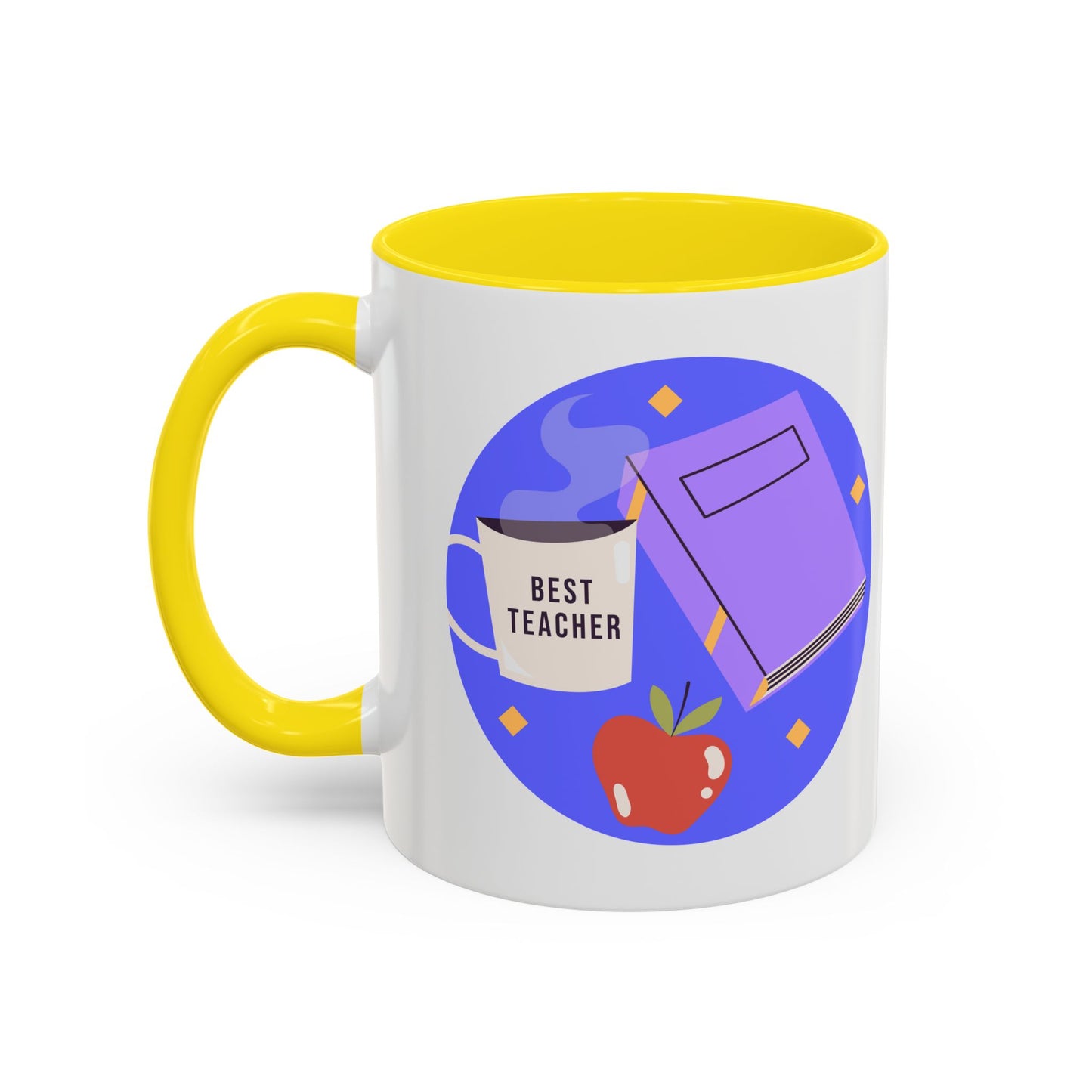Best Teacher Accent Coffee Mug - Perfect Gift for Educators