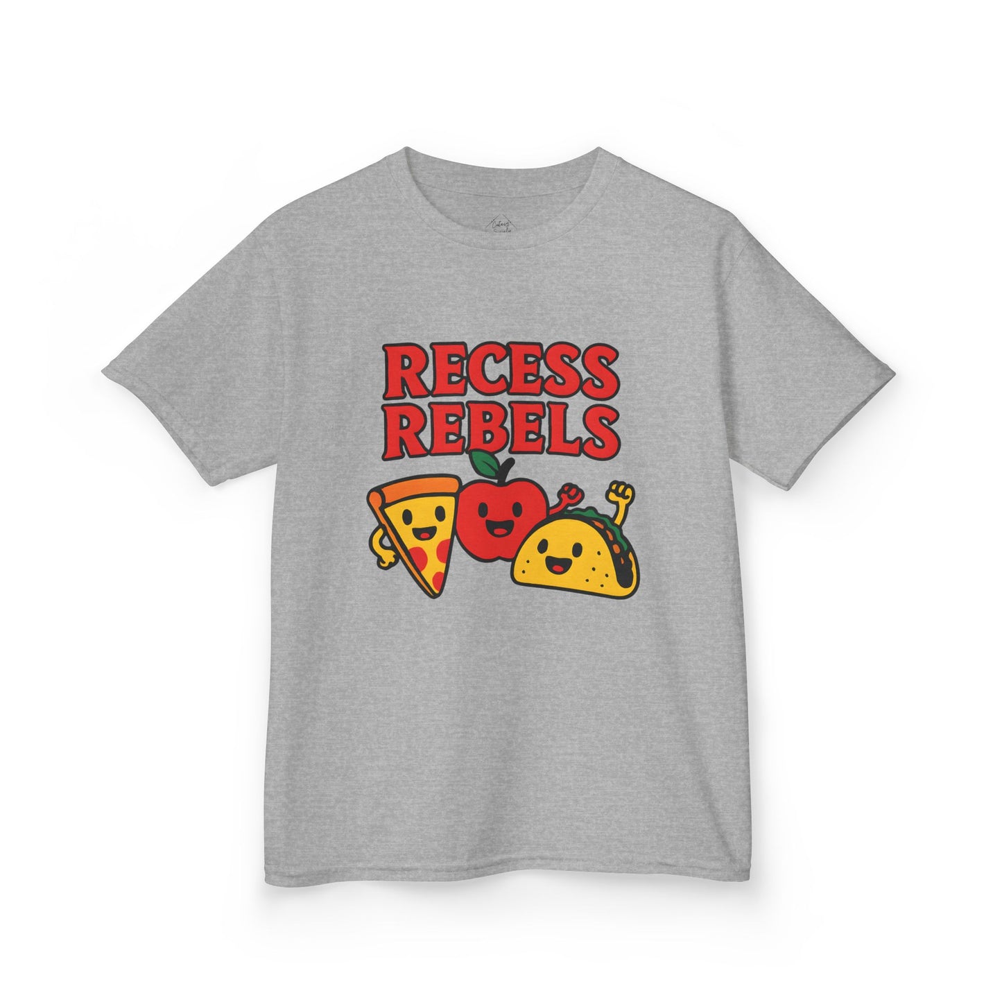 'Recess Rebels' Pizza & Taco Kids Tee