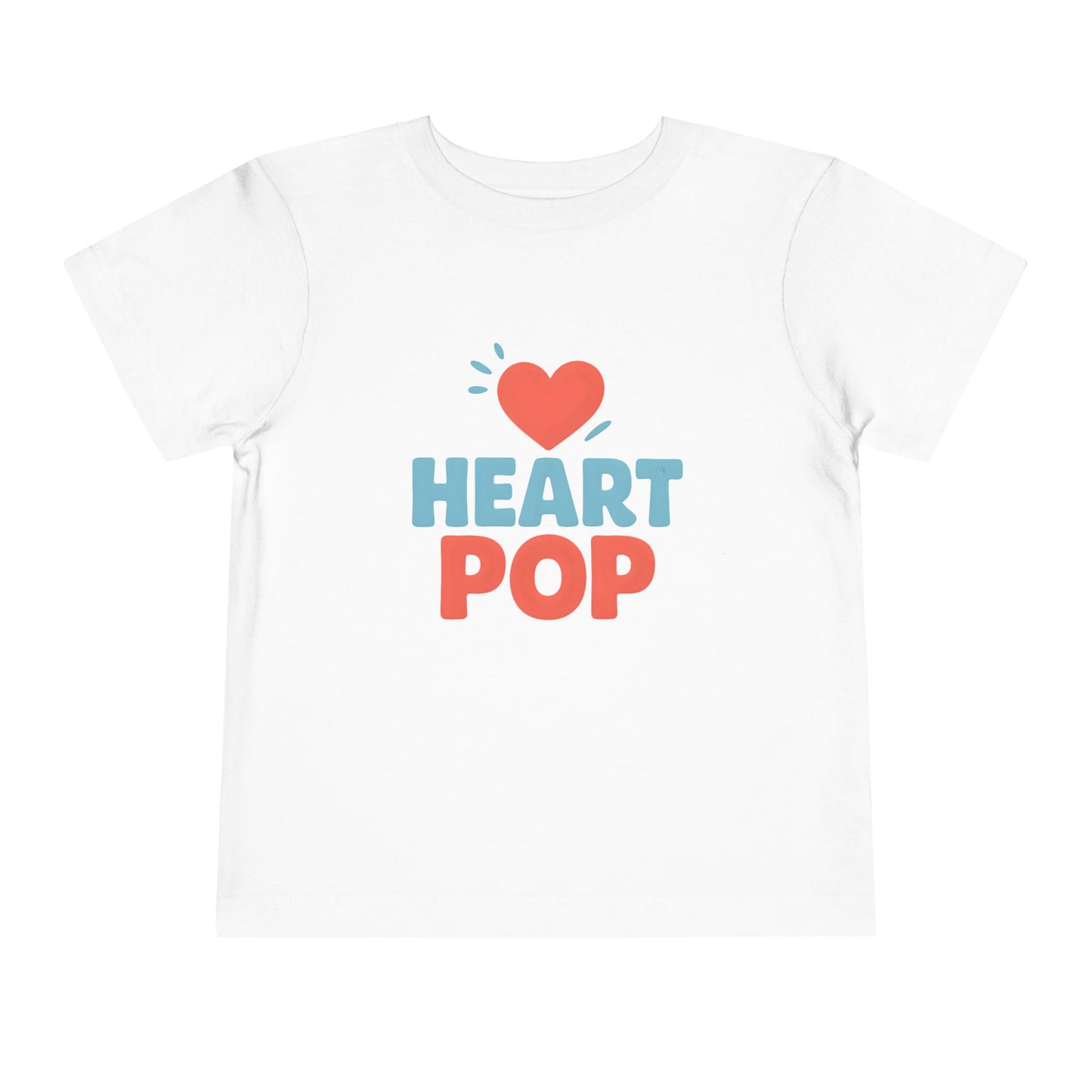 Heart Pop – Toddler Soft Cotton T-Shirt