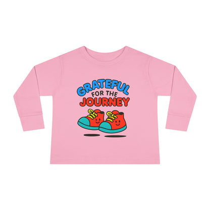 Grateful for the Journey Toddler Long Sleeve Tee