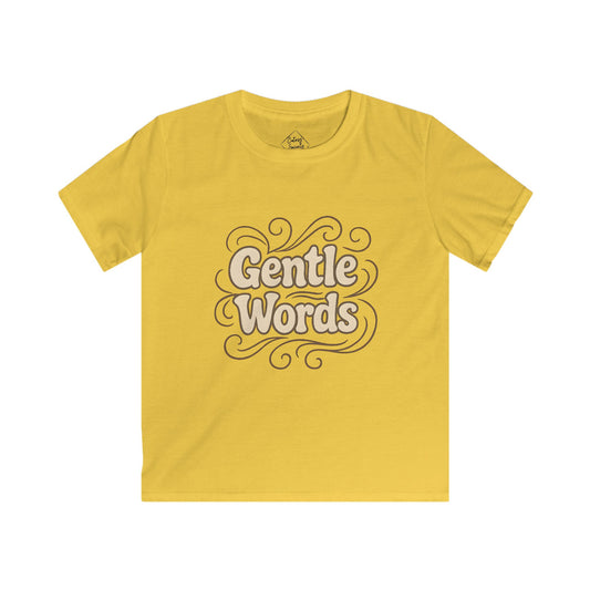 Gentle Words – Kids Soft Cotton T-Shirt