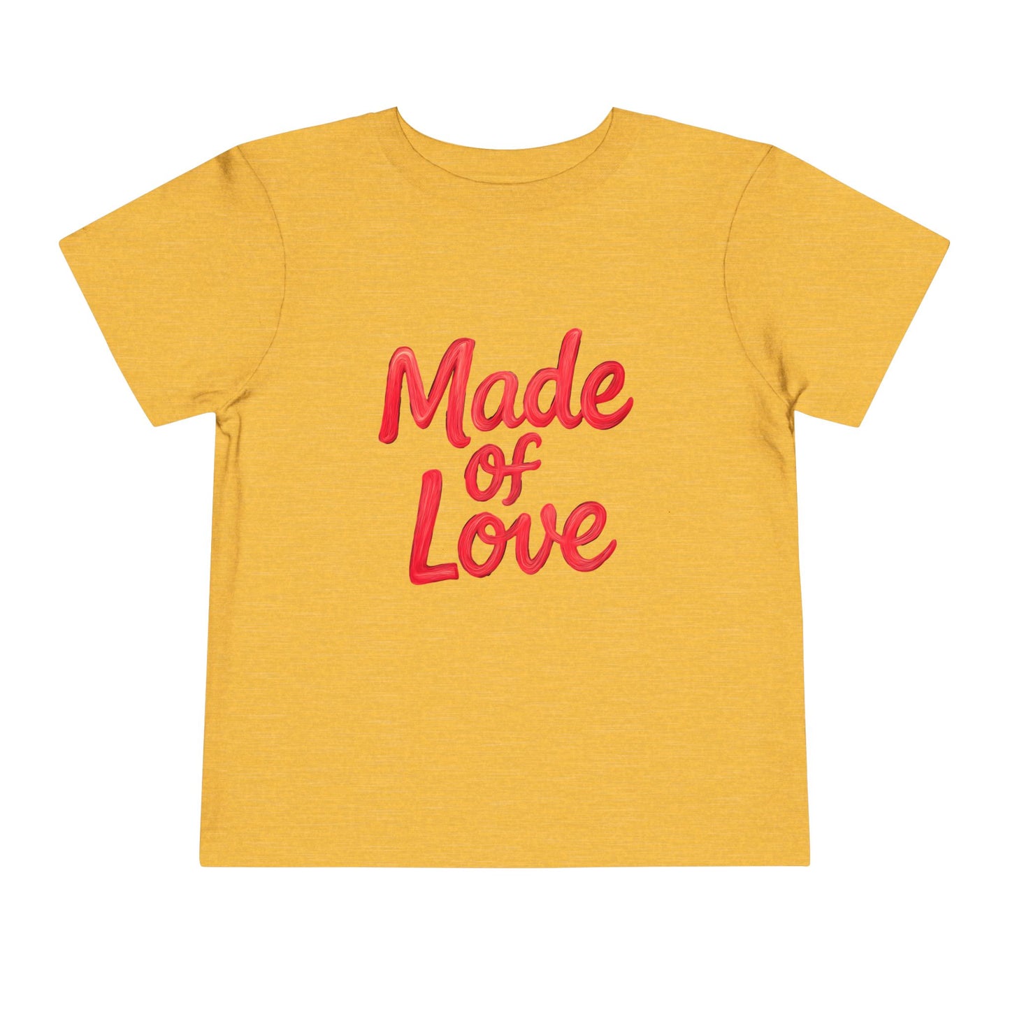 Made of Love – Toddler Soft Cotton T-Shirt
