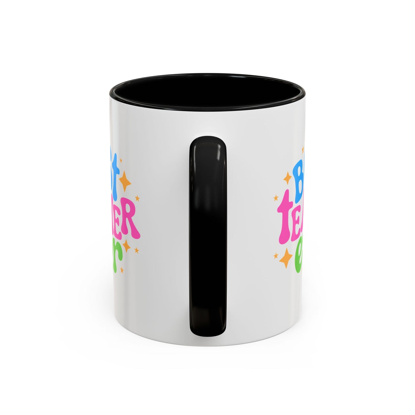 Best Teacher Ever Accent Coffee Mug - Perfect Gift for Educators | 11oz & 15oz