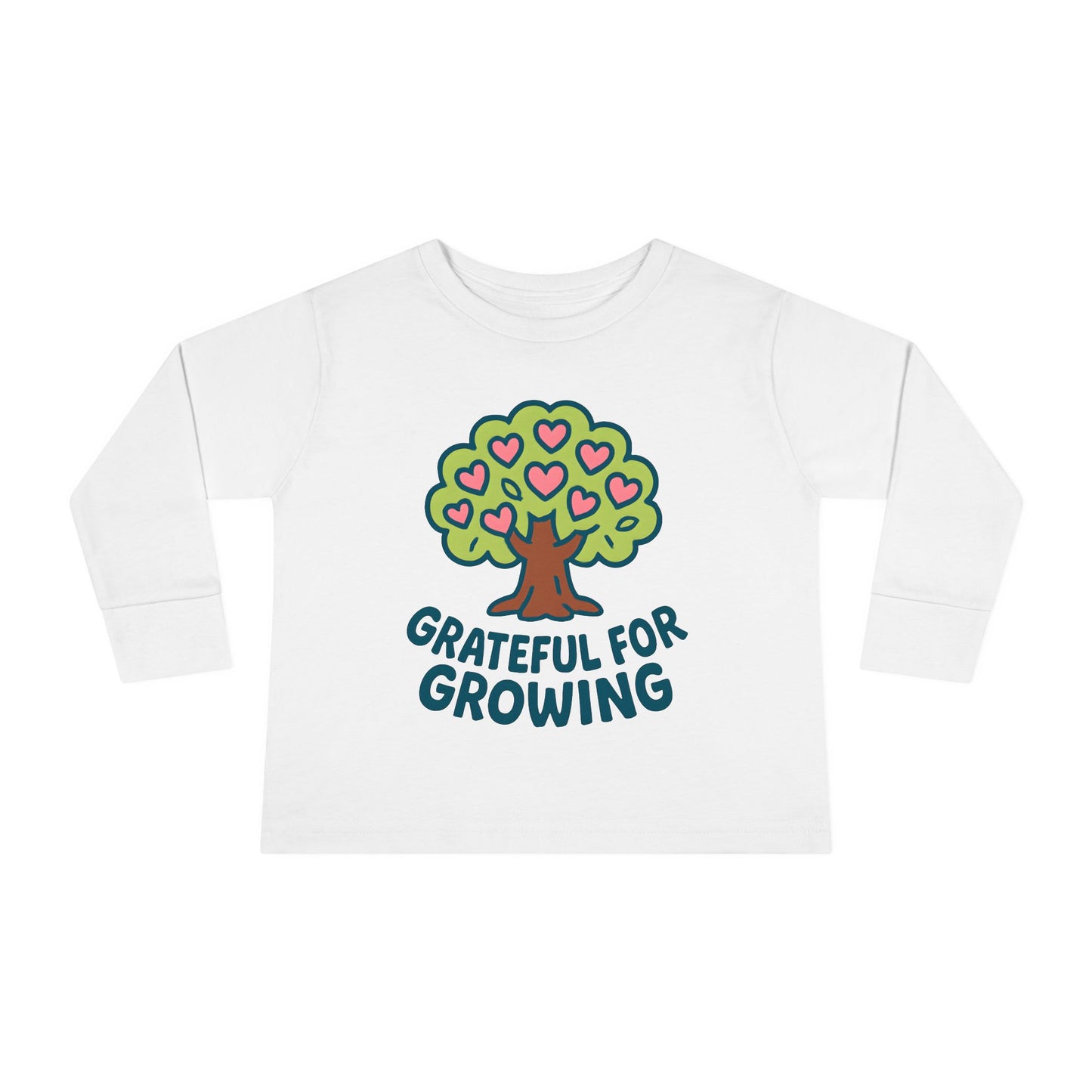 Grateful for Growing Toddler Long Sleeve Tee