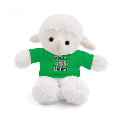 Brave Heart – Plush Stuffed Animal with Tee