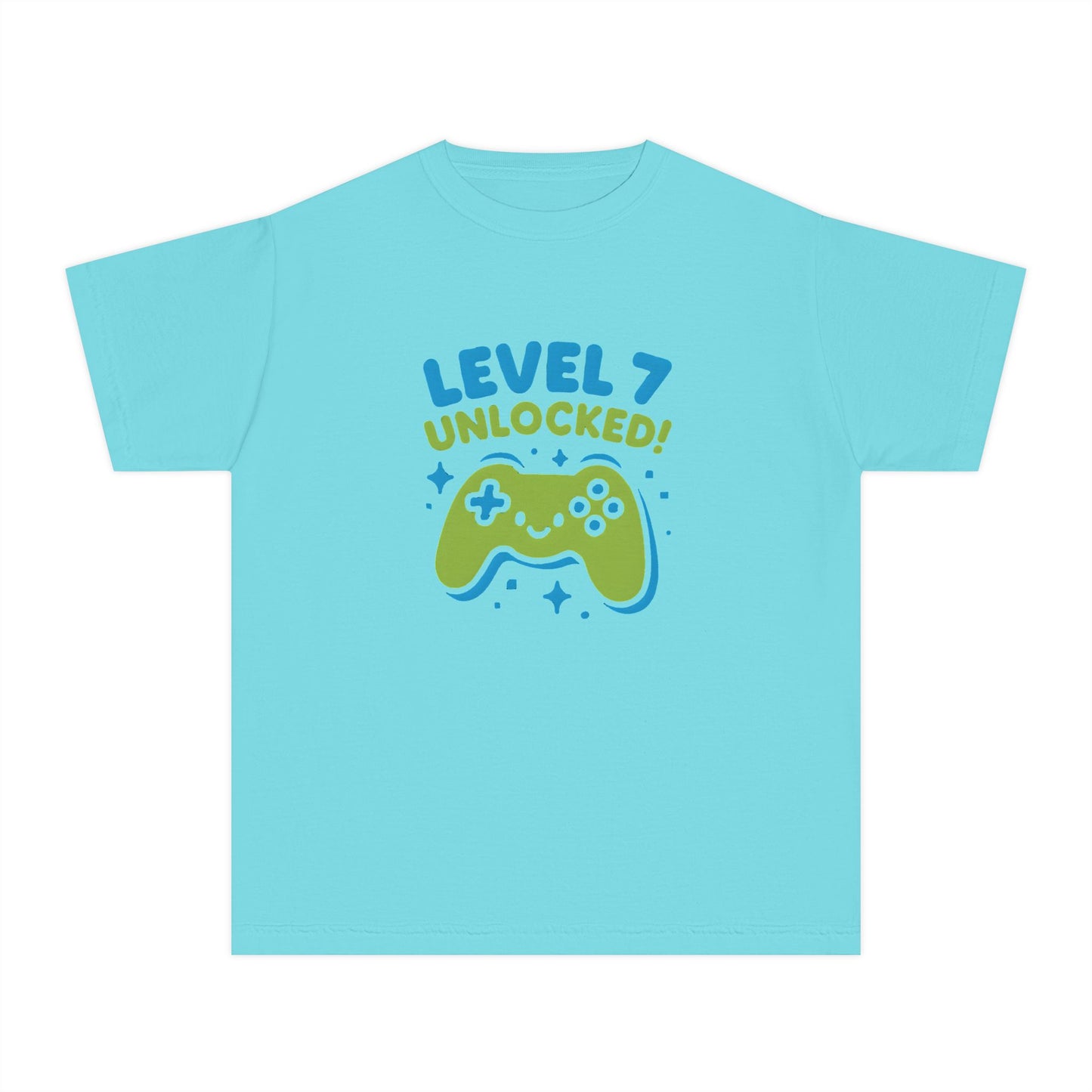 Level 7 Unlocked – Kids Relaxed Fit T-Shirt