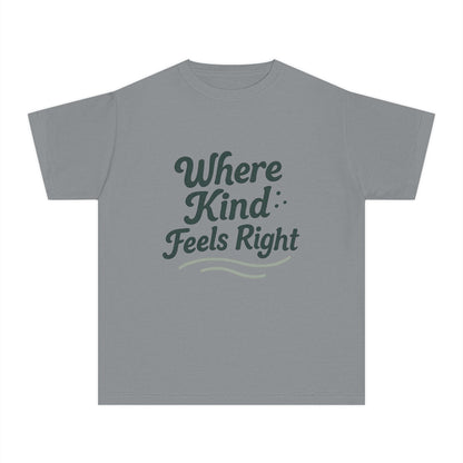 Where Kind Feels Right – Kids Relaxed Fit T-Shirt