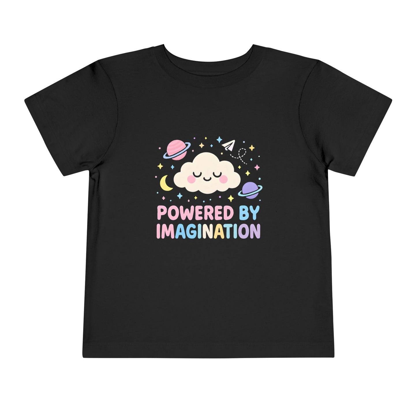 Powered by Imagination – Toddler Soft Cotton T-Shirt