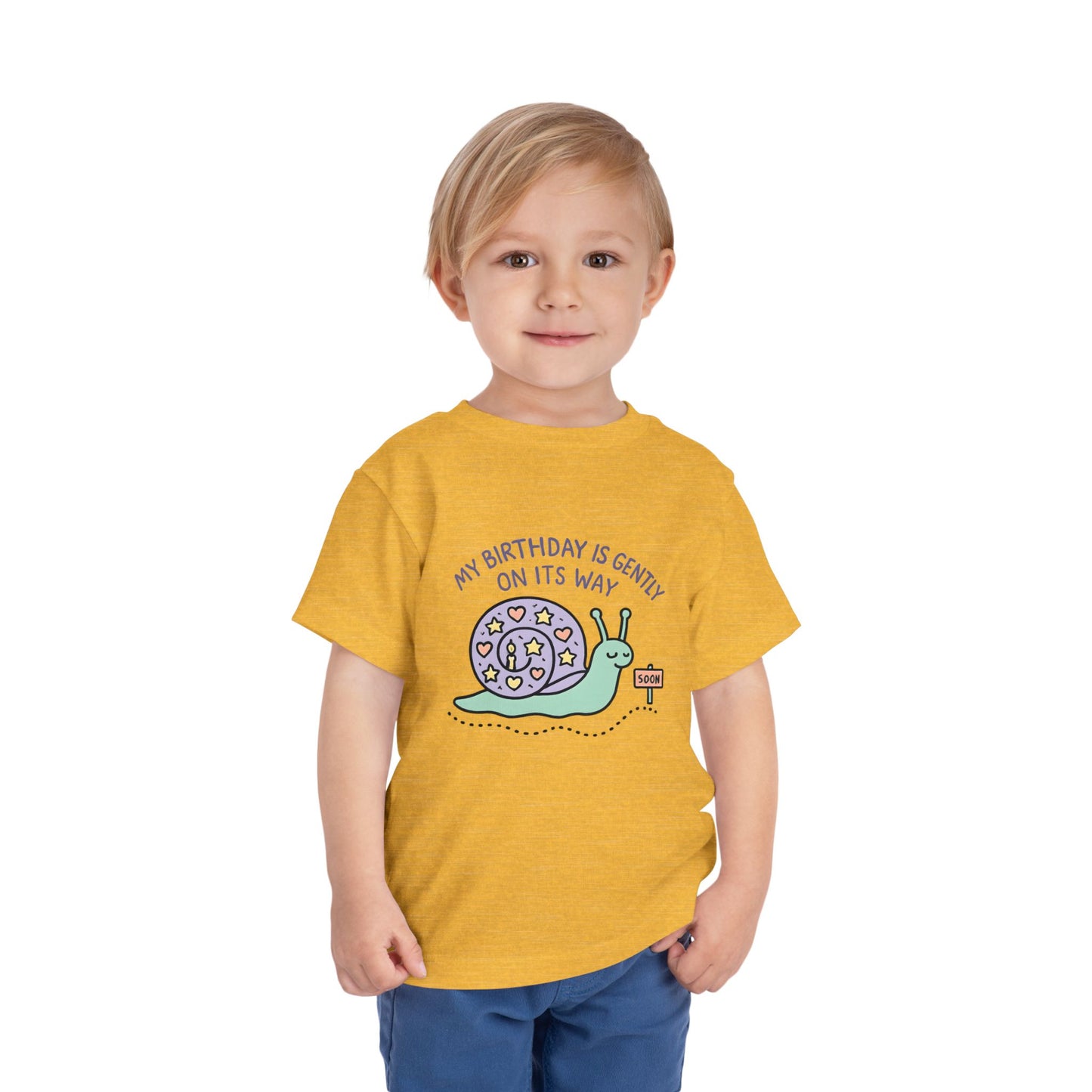 My Birthday is – Toddler Soft Cotton T-Shirt