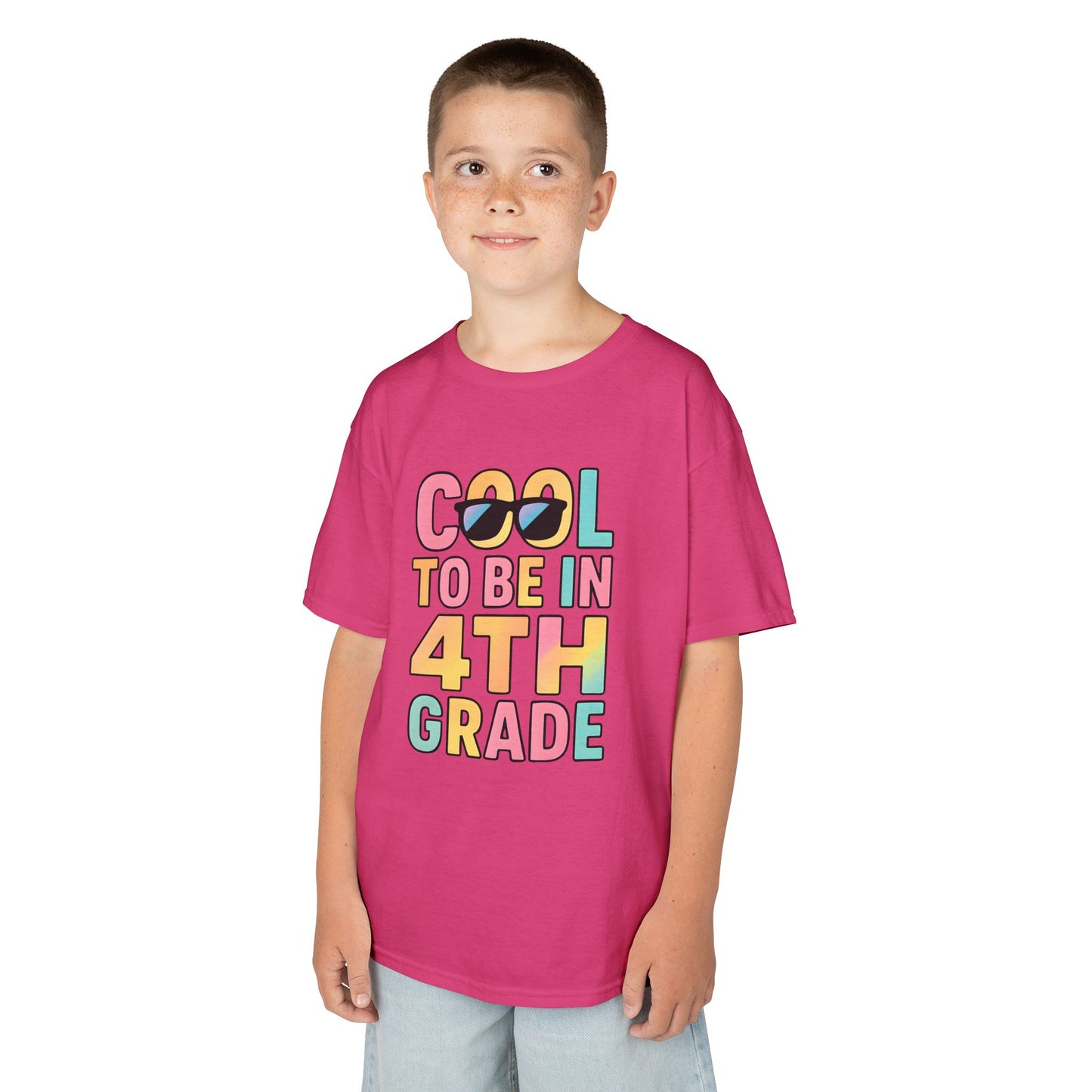 Cool 4th Grade Kids Tee