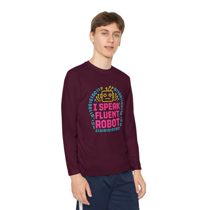Youth Long Sleeve Robot Tee