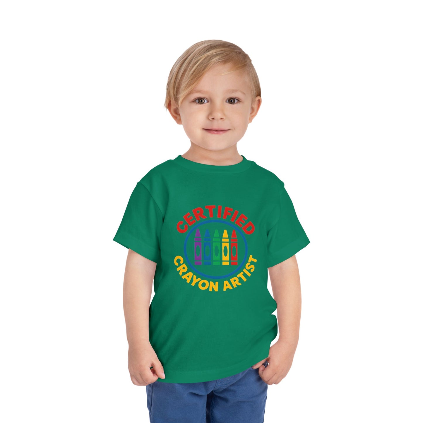 Certified Crayon Artist Toddler Tee