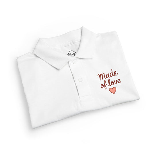 Made of Love – Kids Classic Polo Shirt