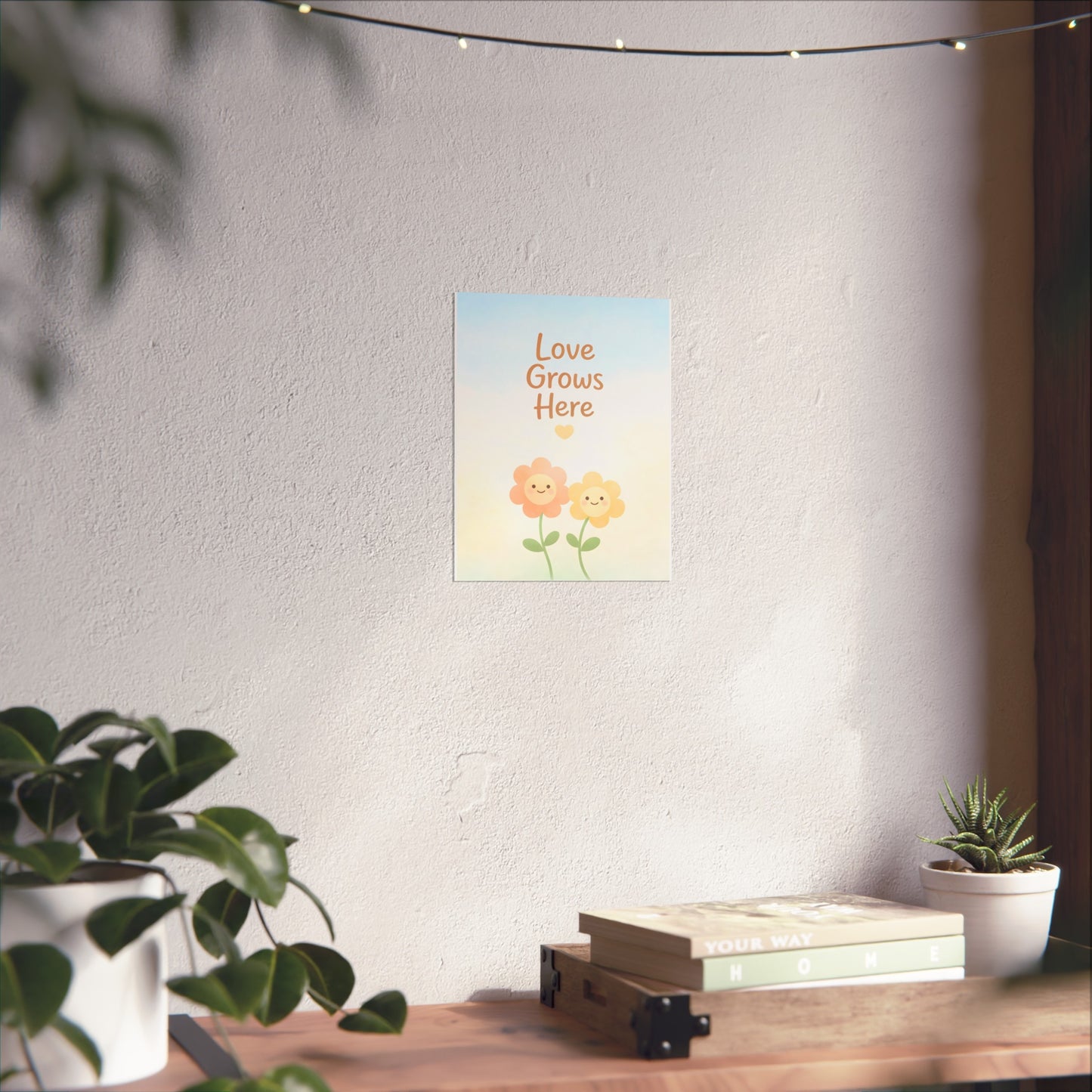Love Grows Here – Fine Art Poster