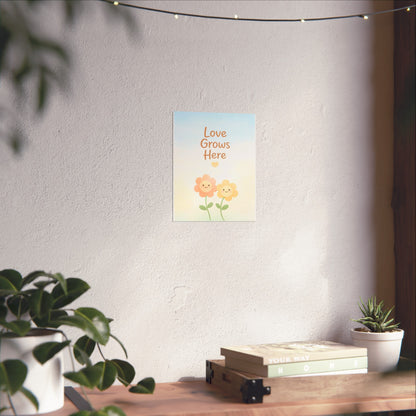 Love Grows Here – Fine Art Poster