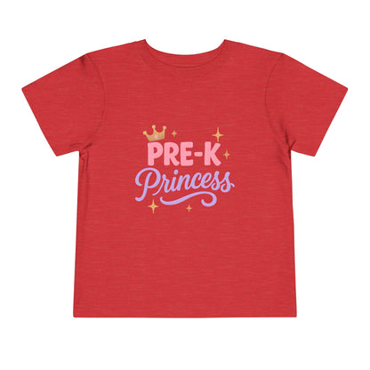 Pre-K Princess - Toddler Soft Cotton T-Shirt