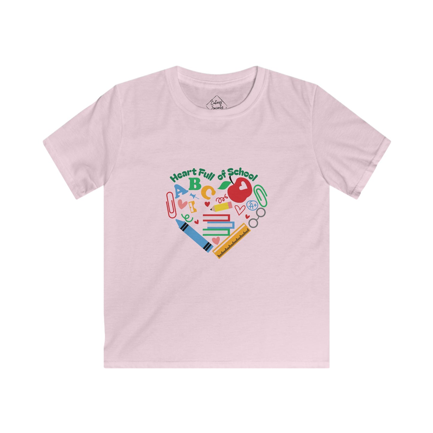 Kids School Heart Tee