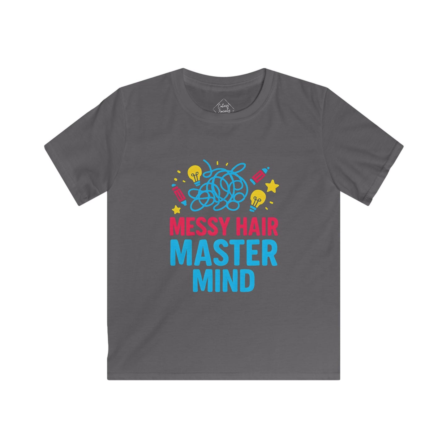 Kids Messy Hair Mastermind Tee