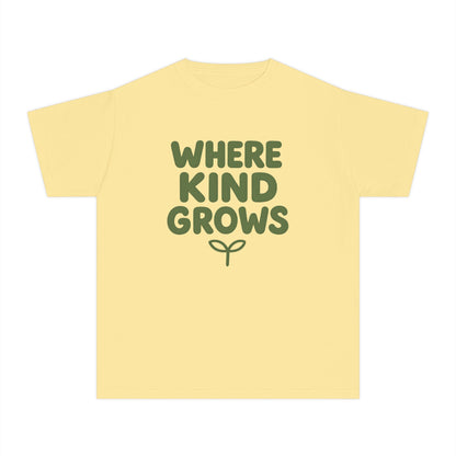 Where Kind Grows – Kids Relaxed Fit T-Shirt