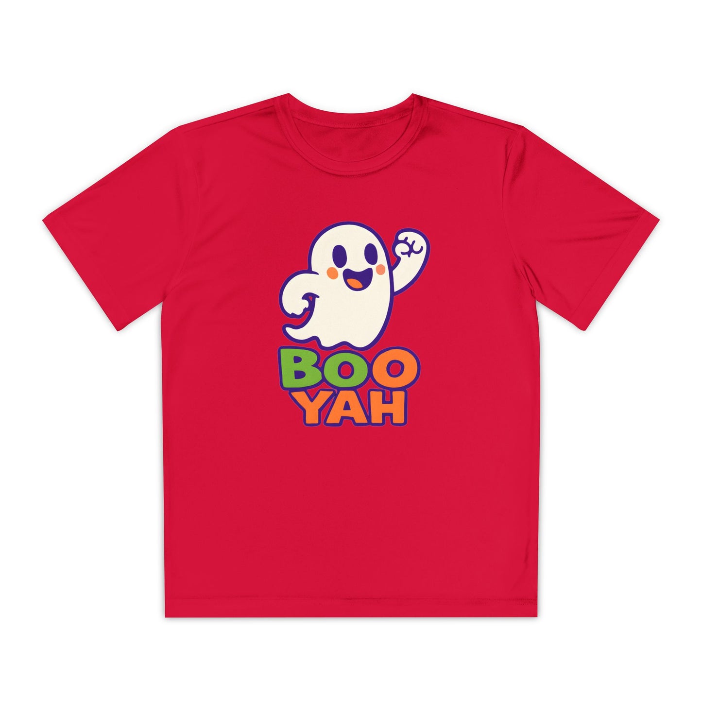 Youth Ghost Tee with Boo Yah Design