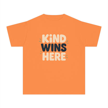 Kind Wins Here – Kids Relaxed Fit T-Shirt