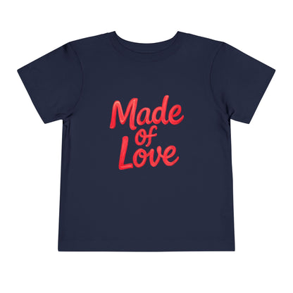 Made of Love – Toddler Soft Cotton T-Shirt