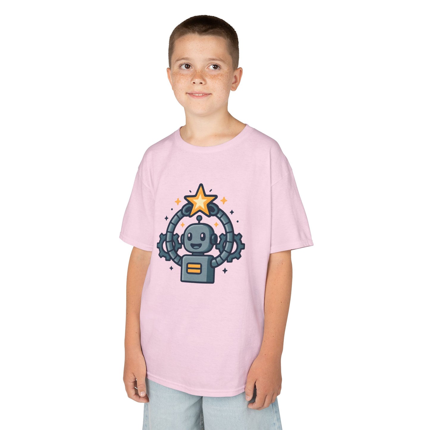 Kids Cute Space Robot Tee