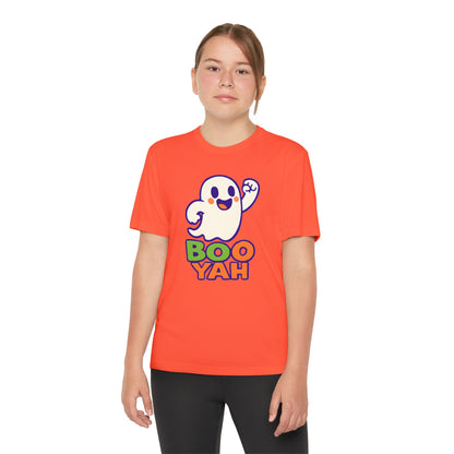 Youth Ghost Tee with Boo Yah Design