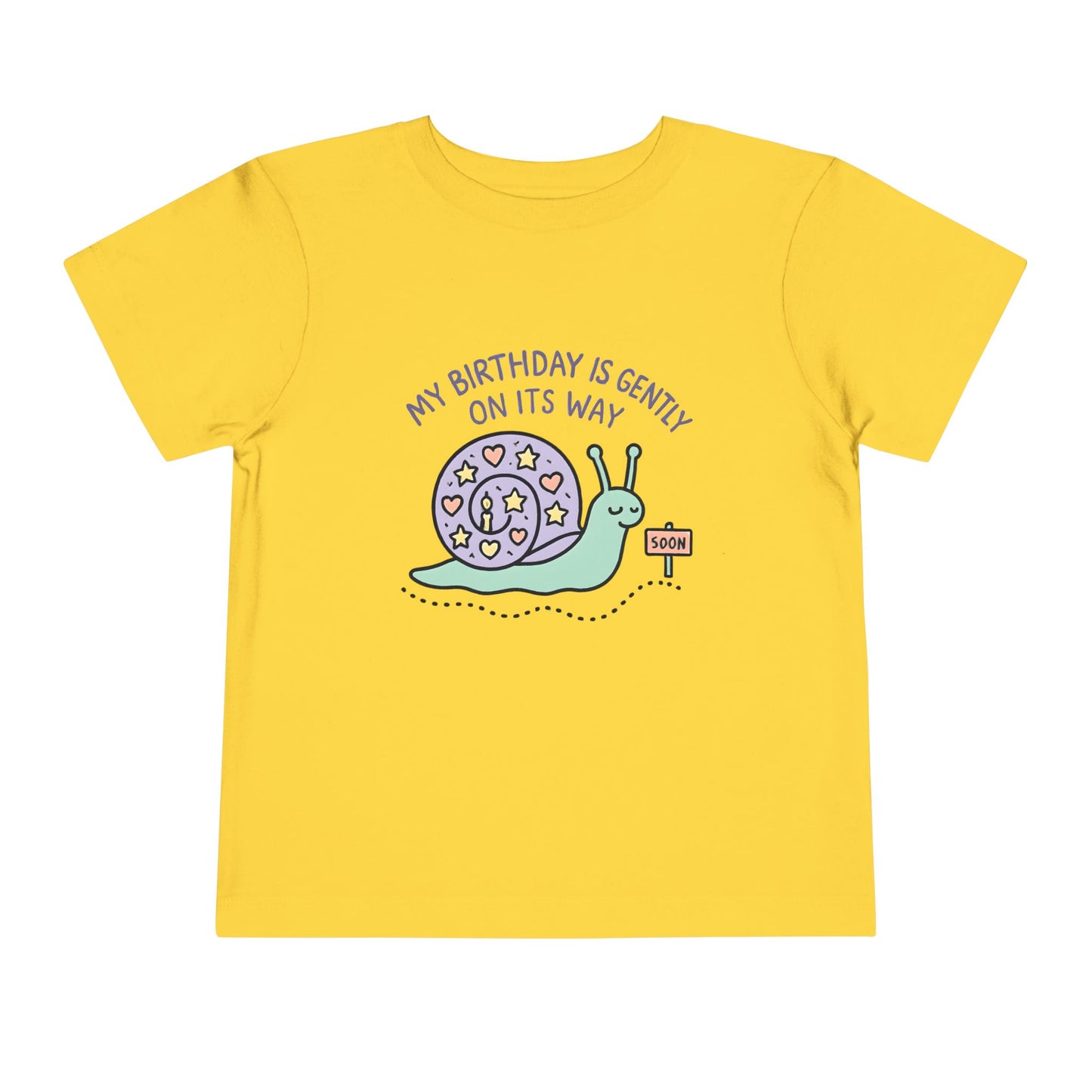 My Birthday is – Toddler Soft Cotton T-Shirt