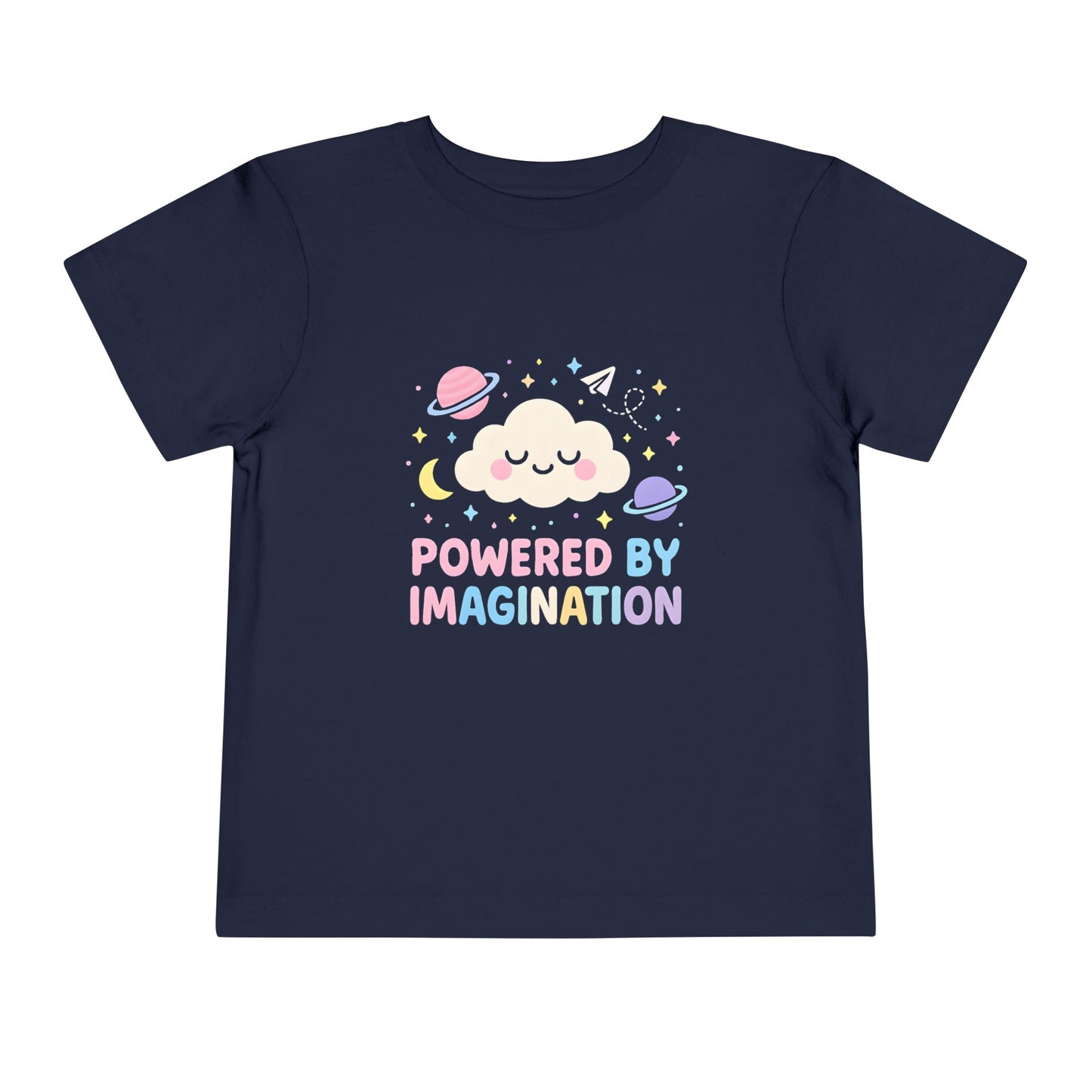 Powered by Imagination – Toddler Soft Cotton T-Shirt