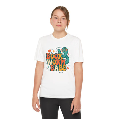 Book Worm Babe Youth T-Shirt